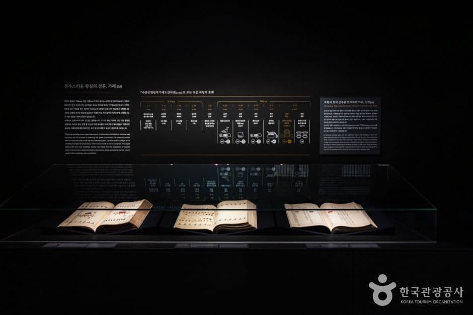 국립중앙박물관 실내. 전동·수동 모두 실내 이동이 수월한 편이다