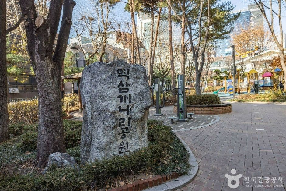 Yeoksam Gaenari Park in Seoul